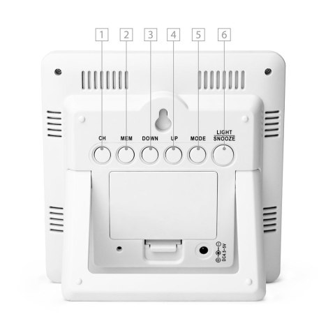 Stacja pogodowa METEO SP93 z DCF i pogodynką + czujnik METEO