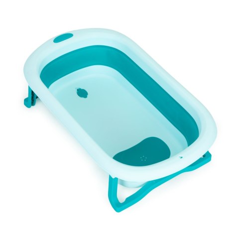Wanienka dla dzieci wanna turystyczna składana odpływ niebieska ECOTOYS ECOTOYS