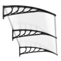 Daszek nad drzwi 200x100 cm zadaszenie osłona poliwęglan podwójny MultiGarden MultiGarden