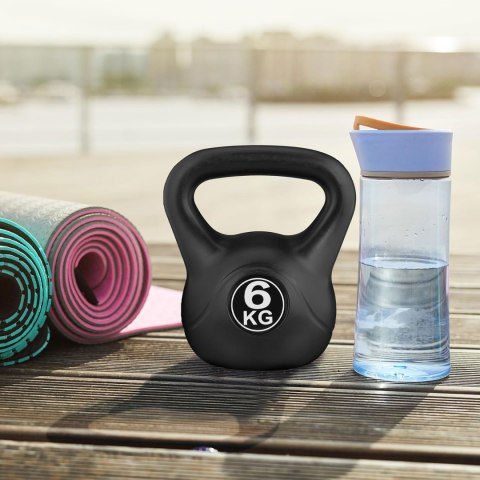 Kettlebell kettle 6 kg do ćwiczeń hantla kula odważnik obciążenie ciężar fitness ModernHome ModernHome
