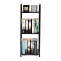Regał drewniany nowoczesny metalowa rama LOFT 3 półki czarny ModernHome ModernHome