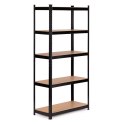 Regał metalowy magazynowy 180x90x40 cm do garażu piwnicy 5 półek 875 kg ModernHome ModernHome