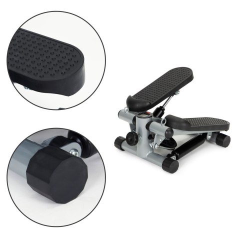 Stepper z ekspanderami do ćwiczeń fitness z licznikiem ModernHome ModernHome