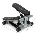 Stepper z ekspanderami do ćwiczeń fitness z licznikiem ModernHome ModernHome