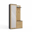 Garderoba DUO ANTRACYT ARTISAN