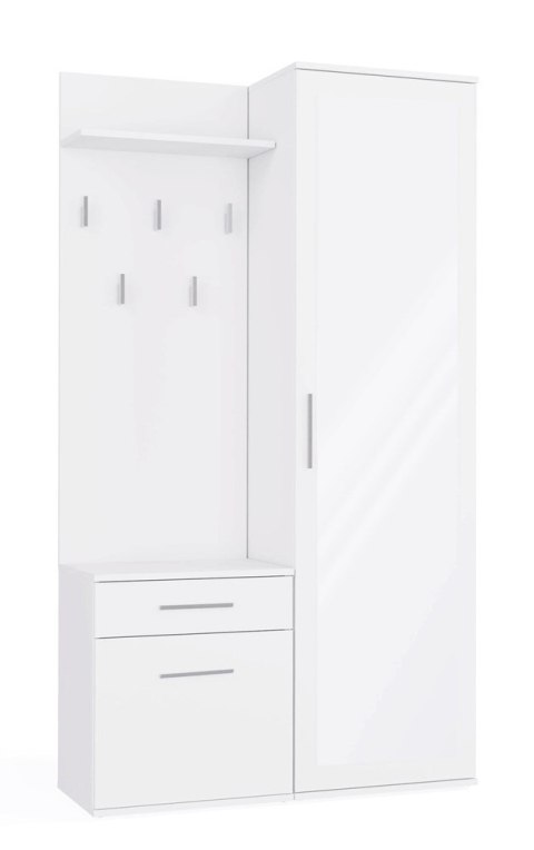 Garderoba DUO BIAŁY