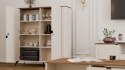 Komoda CORDOBA 4D Kaszmir Beż Dąb Castello Szafka 4 Drzwi 8 Półek Salon