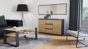Komoda COSTA 1D3S/2D3S BA ANTRACYT DĄB ARTISAN