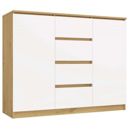 Komoda Malwa 2D4S 120 DĄB ARTISAN BIEL