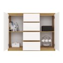 Komoda Malwa 2D4S 120 DĄB ARTISAN BIEL