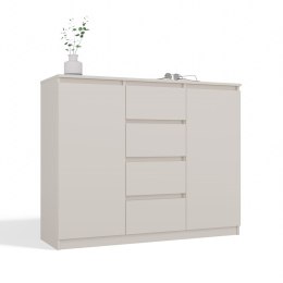 Komoda Malwa 2D4S 120 KASZMIR BEŻ
