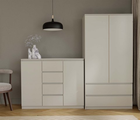 Komoda Malwa 2D4S 120 KASZMIR BEŻ