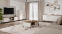 Komoda POINT 2D3S Kaszmir Beż Dąb Castello Szafka 3 Szuflady 2 Drzwi Salon
