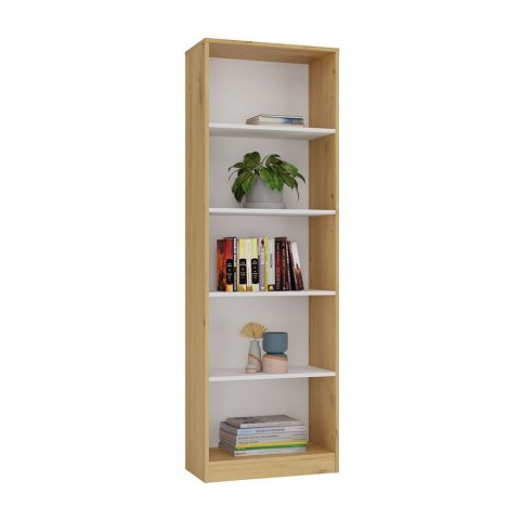Regał Onyx R60 DĄB ARTISAN BIEL