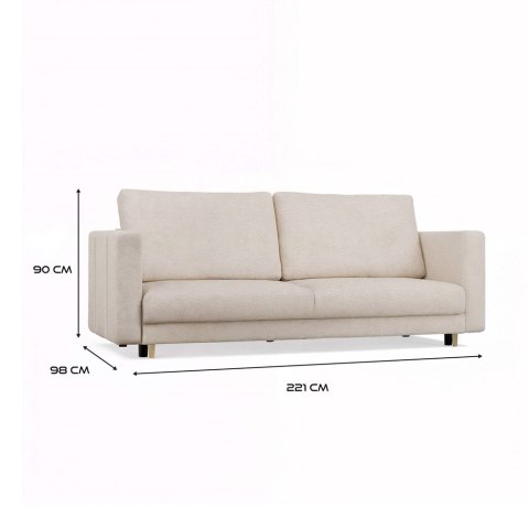 SOFA LINA BEŻOWY