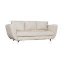 SOFA SARIS BEŻOWY NOGA CZARNA