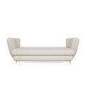 SOFA SARIS BEŻOWY NOGA ZŁOTA