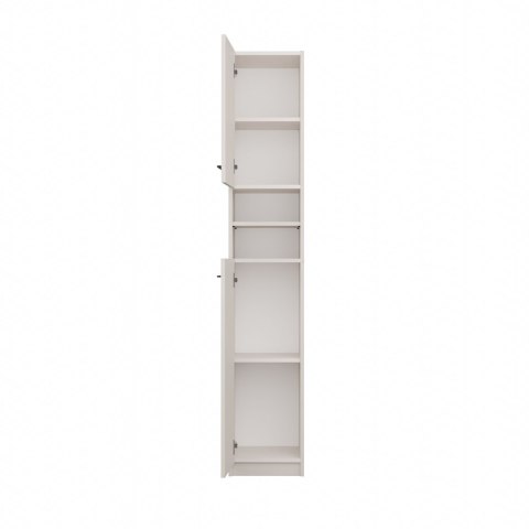 Szafka Łazienkowa Słupek 32 cm MARBELA 1.0 Regał Słupek 2 Drzwi KASZMIR BEŻ