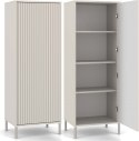 Witryna KAMARO 1DD SLIM KASZMIR Lamele Front Ryflowany