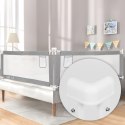 Barierka ochronna na łóżko 160 cm osłona zabezpieczenie dla dzieci ECOTOYS ECOTOYS
