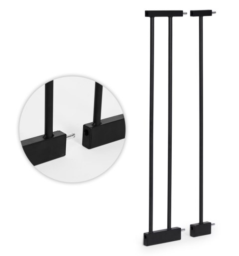 Bramka barierka zabezpieczająca 74-100 cm na schody i drzwi metal drewno dodatkowe panele ECOTOYS