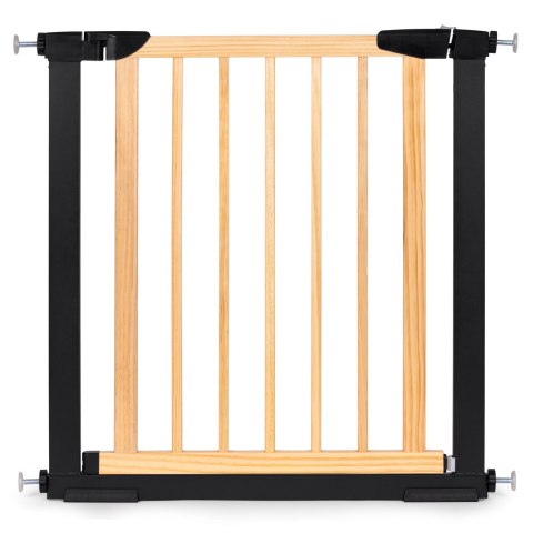 Bramka barierka zabezpieczająca 74-80 cm na schody i drzwi metal drewno ECOTOYS ECOTOYS