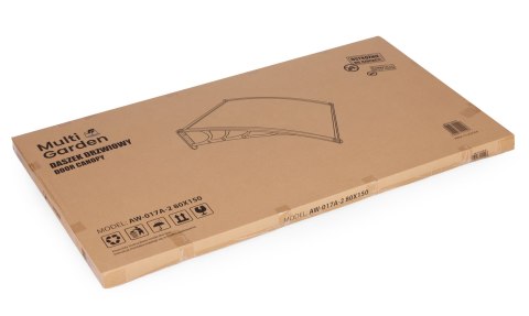 Daszek nad drzwi 150x80 cm zadaszenie osłona poliwęglan MultiGarden MultiGarden