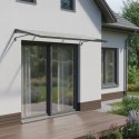 Daszek nad drzwi wejściowe 140x90 cm zadaszenie osłona UV MultiGarden MultiGarden
