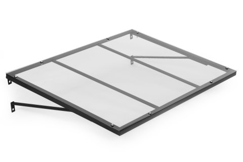 Daszek nad drzwi wejściowe 140x90 cm zadaszenie osłona UV MultiGarden MultiGarden