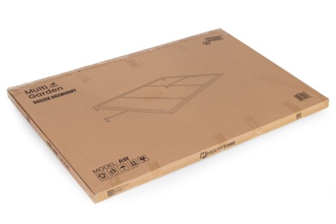 Daszek nad drzwi wejściowe 140x90 cm zadaszenie osłona UV MultiGarden MultiGarden