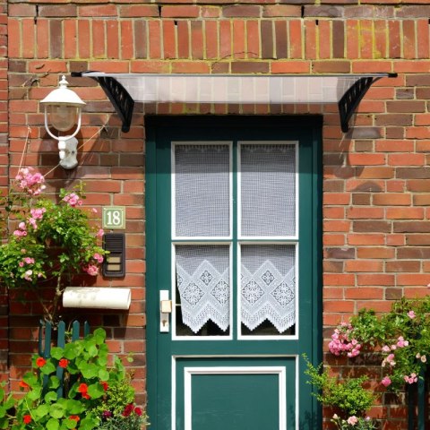 Daszek nad drzwi 120x80 cm zadaszenie osłona poliwęglan MultiGarden