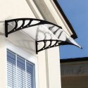 Daszek nad drzwi 120x80 cm zadaszenie osłona poliwęglan MultiGarden