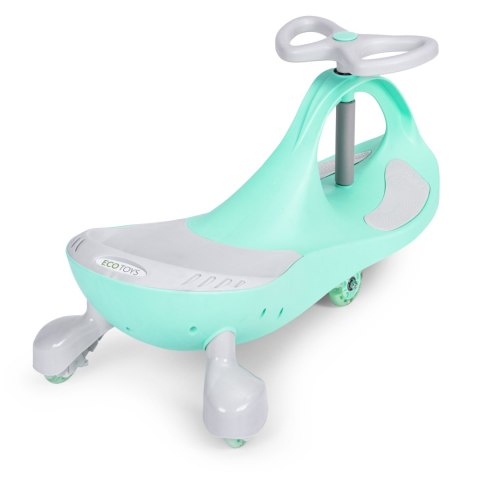 Jeździk grawitacyjny pojazd dla dzieci koła LED zielony ECOTOYS ECOTOYS