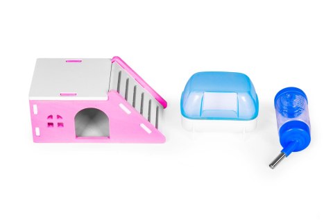 Klatka dla chomika świnki morskiej gryzoni pełne wyposażenie Petsi PETSI