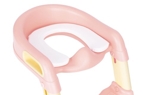 Nakładka na toaletę ze schodkami drabinką dla dzieci ECOTOYS ECOTOYS