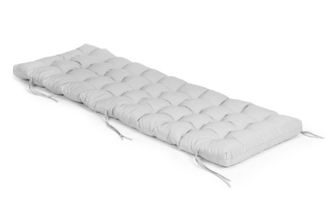 Poduszka na krzesło leżak ogrodowy szara 145 x 52 cm ModernHome ModernHome