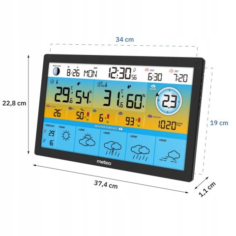 Stacja pogodowa WIFI pomiar jakości powietrza METEO