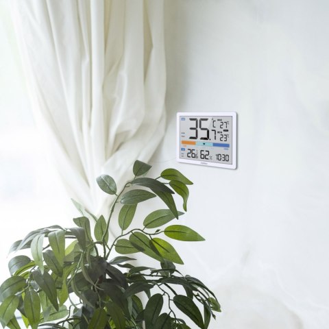 Stacja pogodowa biała METEO