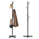 Stojący wieszak na ubrania prosty metalowy 7 haczyków 177 cm ModernHome ModernHome