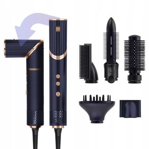 Suszarka i stylizator do włosów 5w1 CELIA WEBBER WEBBER