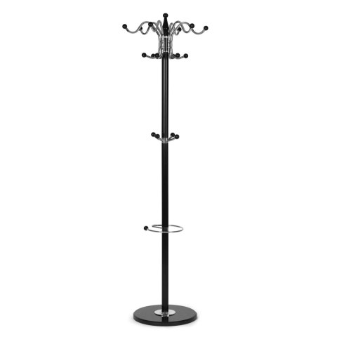 Wieszak na ubrania stojący 16 haczyków metal 172 cm ModernHome ModernHome