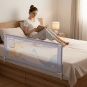 Barierka ochronna na łóżko 200 cm osłona zabezpieczenie dla dzieci ECOTOYS ECOTOYS