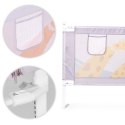 Barierka ochronna na łóżko 200 cm osłona zabezpieczenie dla dzieci ECOTOYS ECOTOYS