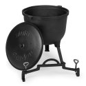 Kociołek żeliwny stojący 15L garnek myśliwski ognisko grill MultiGarden MultiGarden