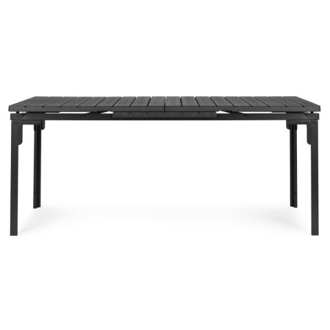 Stół ogrodowy rozkładany 180-240 cm do 12 os. stal HDPE szary MultiGarden MultiGarden