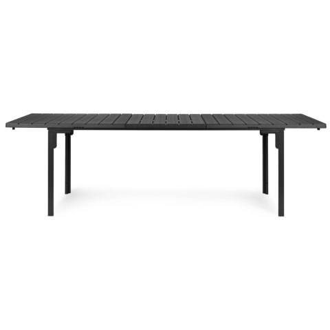 Stół ogrodowy rozkładany 180-240 cm do 12 os. stal HDPE szary MultiGarden MultiGarden