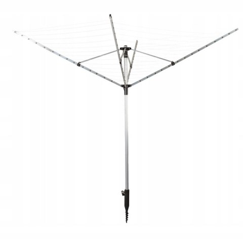 Suszarka ogrodowa na pranie 60 m powierzchni suszenia świder do montażu + pokrowiec gratis ModernHome ModernHome