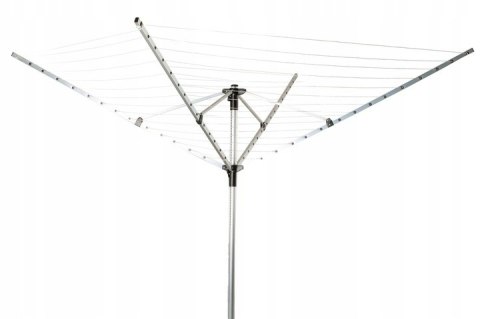 Suszarka ogrodowa na pranie 60 m powierzchni suszenia świder do montażu + pokrowiec gratis ModernHome ModernHome