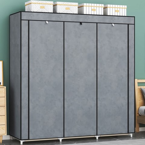 Szafa tekstylna duża materiałowa garderoba z półkami na ubrania i buty ModernHome ModernHome