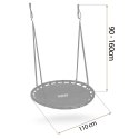 Huśtawka bocianie gniazdo Neo-Sport Swingo 110 cm